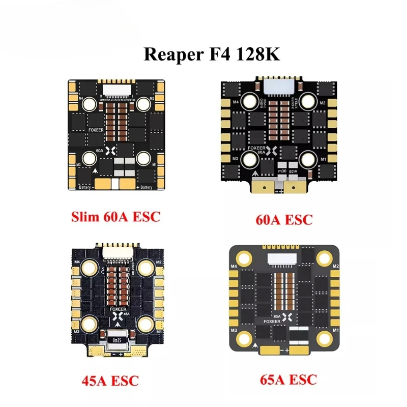 UniFly1pcs Reaper F4 Mini 128K - Foxeer Reaper F4 128K 65A Esc recension och pris