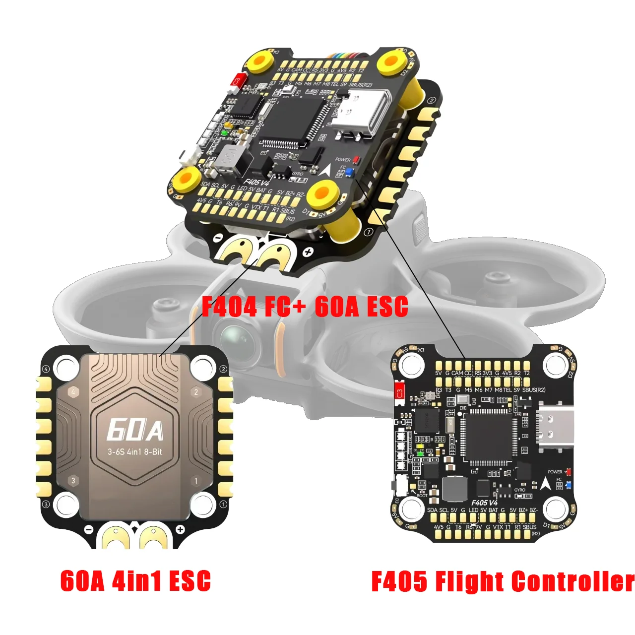 SpeedyBee F405 V4 Stack + BLS  - Speedybee F405 V4 Bls 55A Stack recension och pris
