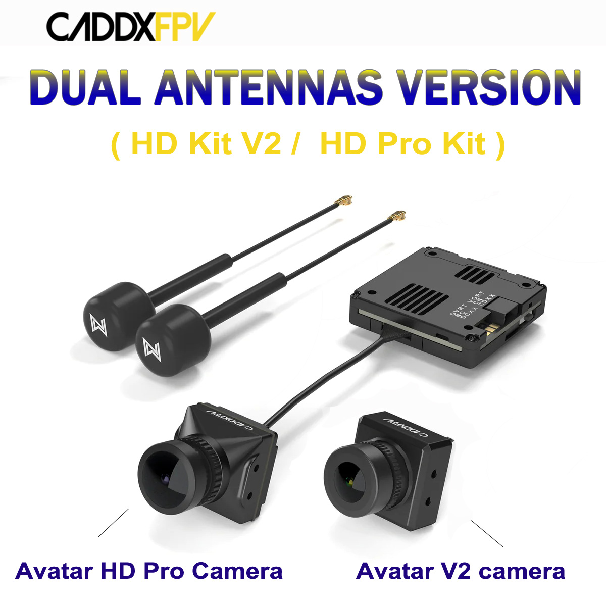 Caddx Walksnail Avatar Dual An - Walksnail Avatar Hd Pro Kit recension och pris