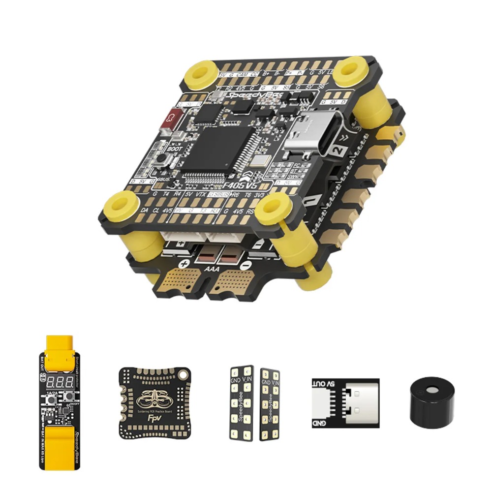SpeedyBee F405 V5 OX32 55A Sta - Speedybee F405 V4 Bls 55A Stack recension och pris