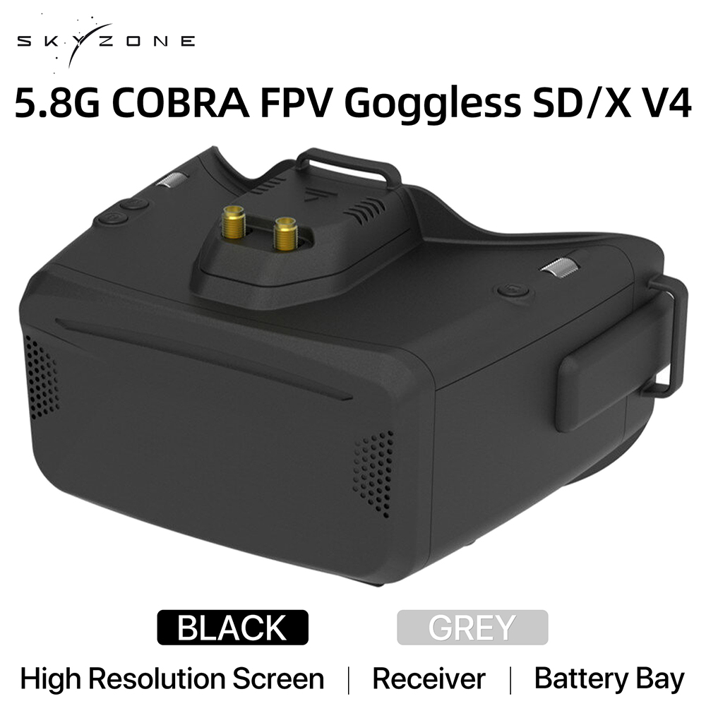 SKYZONE Cobra SD X V4 FPV Vide - Skyzone Cobra X V2 Fpv Goggles recension och pris