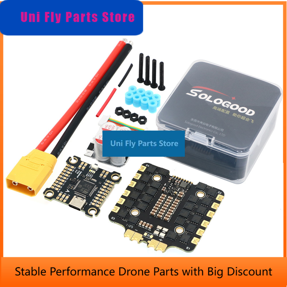 UniFlySoloGood F722 F7 6S Flig - Speedybee F405 V4 Bls 55A Stack recension och pris